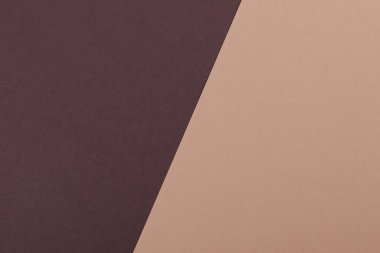 Kahverenginin farklı tonlarından oluşan bir kağıdın çok renkli arkaplanı. Geometrik arkaplan.