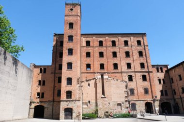 Risiera di San Sabba, Trieste 'deki Nazi toplama kampı, Friuli-Venezia Giulia, İtalya.