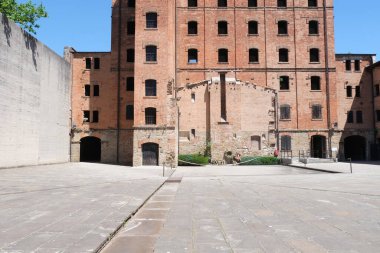 Risiera di San Sabba, Trieste 'deki Nazi toplama kampı, Friuli-Venezia Giulia, İtalya.