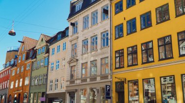 Eski Kopenhag, Danimarka 'da geleneksel mimari.