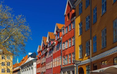 Eski Kopenhag, Danimarka 'da geleneksel mimari.