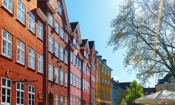 Традиционная Архитектура Старом Городе Копенгаген Дания — стоковое фото