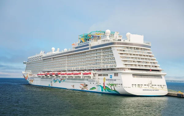 Tallinn Estonia 2022 Norwegian Getaway Cruise Ship — Stock Photo, Image