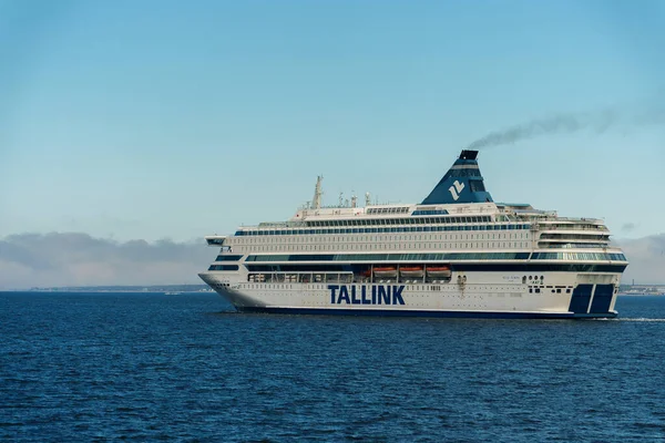 Tallinn Estland 2022 Silja Europa Kryssningsfartyg — Stockfoto
