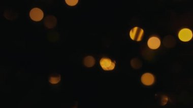 ışıkları ile renkli bokeh arka plan defocused.