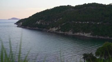 Monte di Scauri nature reserve park in Italy.