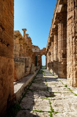 Second Temple of Hera in Paestum, Italy.
