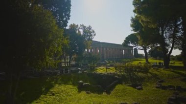 Second Temple of Hera in Paestum, Italy.