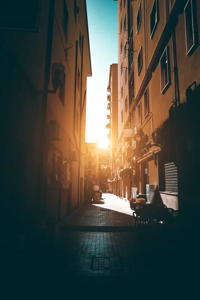 意大利阿格罗波利典型的意大利街 — 图库照片