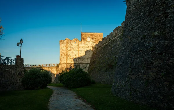 Schloss Angioino Aragonese Der Stadt Agropoli — Stockfoto