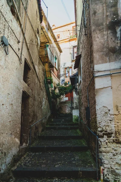 Улицы Старого Города Агрополи Италии — стоковое фото