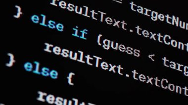 New York, ABD - 31.05.2023: Chatgpt tarafından yazılmış JavaScript kodu. Yazı.