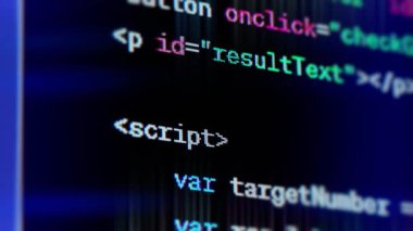 New York, ABD - 31.05.2023: Chatgpt tarafından yazılmış JavaScript kodu. Yazı.