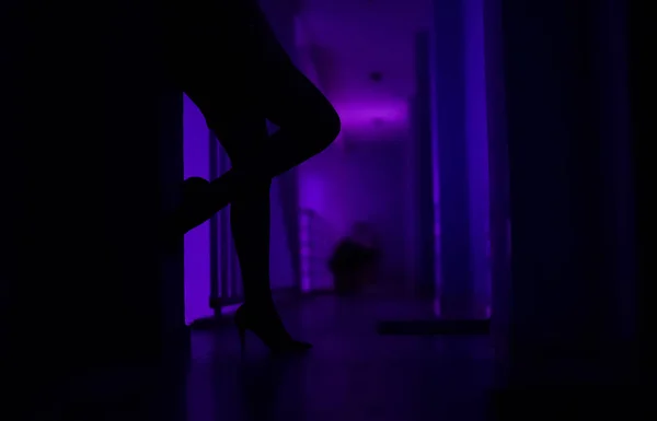 Vrouwelijke Prostituee Het Bordeel — Stockfoto
