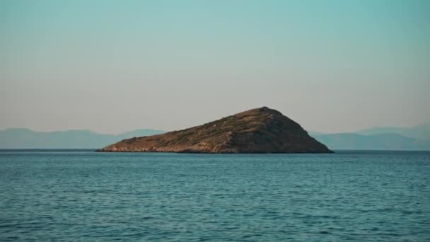 地中海の小さな島 — ストック動画