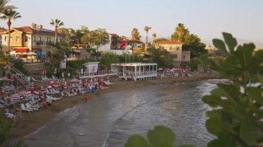 Türkiye 'nin Kenar Mahallesi Plajı.