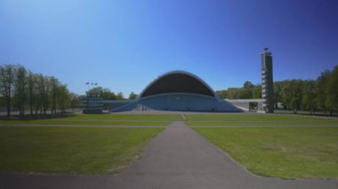 Tallinn Şarkı Festivali Arazileri. Ön görünüm.