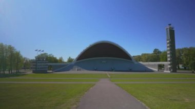 Tallinn Şarkı Festivali Arazileri. Ön görünüm.