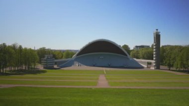 Tallinn Şarkı Festivali Arazileri. Ön görünüm.