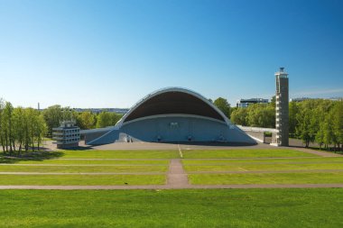Tallinn Şarkı Festivali Arazileri. Ön görünüm.
