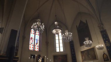 Cannes, Fransa - 22.09.2024: Notre-Dame de l 'Esperance Kilisesi.