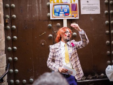 carnival music groups in cadiz, andalusia, spain, 2023. february, 2023, sunday 19