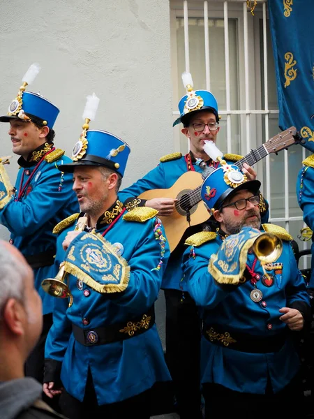 carnival music groups in cadiz, andalusia, spain, 2023. february, 2023, sunday 19