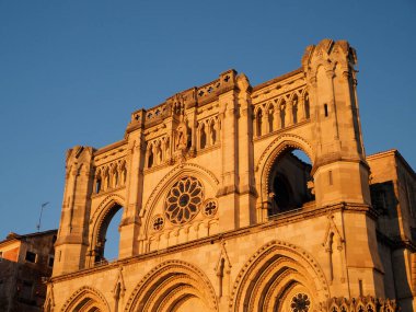 CUENCA CAPITAL 'IN SAĞLIKLARI, CASTILLA LA MANCHA, İspanya., Avrupa, MEDİEVAL ŞEHRİ.