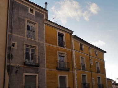 CUENCA CAPITAL 'IN SAĞLIKLARI, CASTILLA LA MANCHA, İspanya., Avrupa, MEDİEVAL ŞEHRİ.