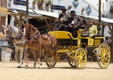 Jerez de la Froentra At Fuarı, Mayıs 2023, Cdiz ili, Endülüs, İspanya.