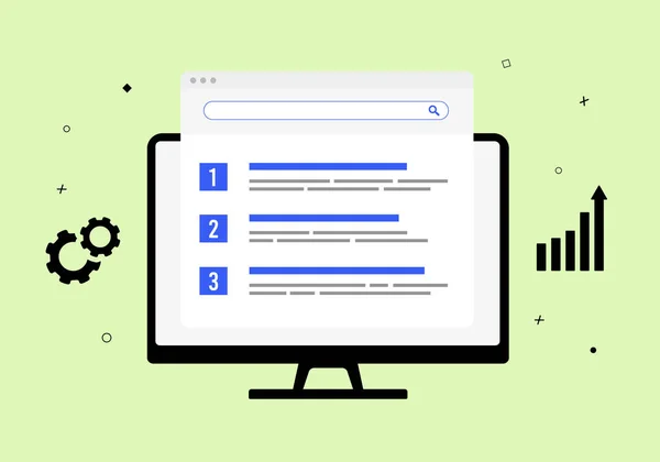 Website Seo Ranking Search Engines Results Page Ratio Optimized Content ...