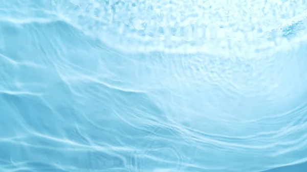 プール内の青い水面の質感 テクスチャを用いた抽象的な背景 — ストック写真