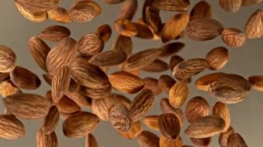 Bademleri havada döndürmek için süper yavaş çekim. Yüksek hızlı sinema kamerasında çekildi, 1000fps, yüksek hızlı sinüs robotuna yerleştirildi. Hız rampası etkisi.