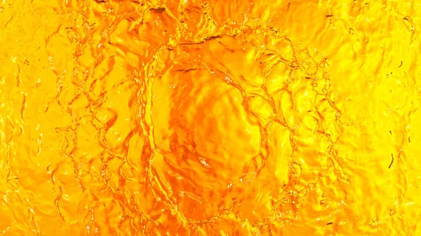 Liquid Golden Splash Texture Abstract Beverages Background Whisky Rum Cognac — Zdjęcie stockowe