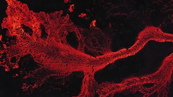 ภาพพาโนรามาทางอากาศของภ เขาไฟ Litli Hrtur ลอยลาวา ไอซ แลนด 2023 ฟาแกราด ฟยอล — วีดีโอสต็อก