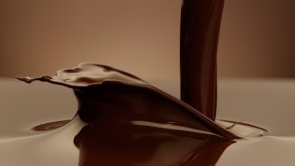 초콜릿을 시네마 카메라 1000Fps에서 — 비디오