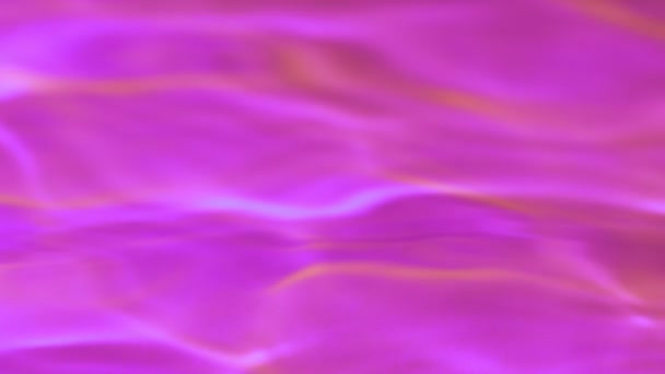 Super Slow Motion Splashing Water Waves Illuminato Luci Neon Girato — Video Stock