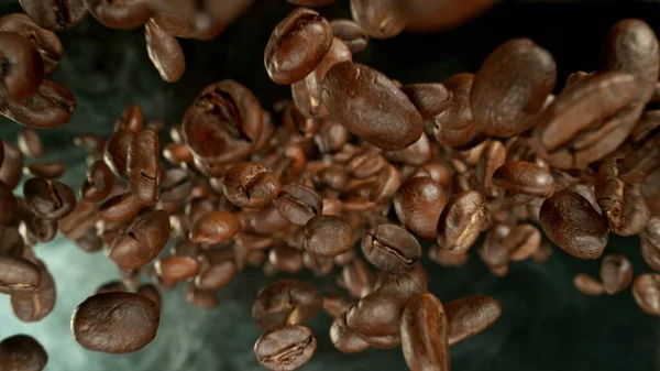 Astratto Sfondo Caffè Con Arabica Fresca — Foto Stock