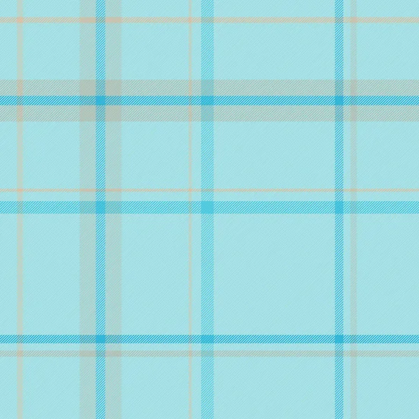 Aqua Beige Twill Plaid Seamless Background Seamless Repeats Your Message — Stock Photo, Image