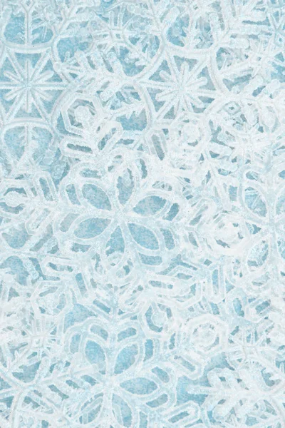Белые Синие Снежинки Зимний Сезон Фон Вашего Зимнего Сезонного Сообщения — стоковое фото