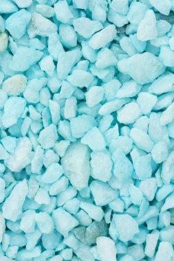 Pile of aqua rocks background for an ocean or seaside message