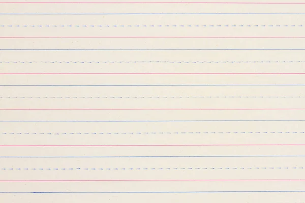Vintage Geregelde Lijn Notebook Papier Achtergrond Voor Onderwijs Schoolbericht — Stockfoto