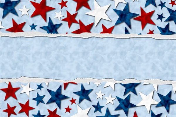 Usa Roter Weißer Und Blauer Sternenhintergrund Mit Platz Für Ihre — Stockfoto