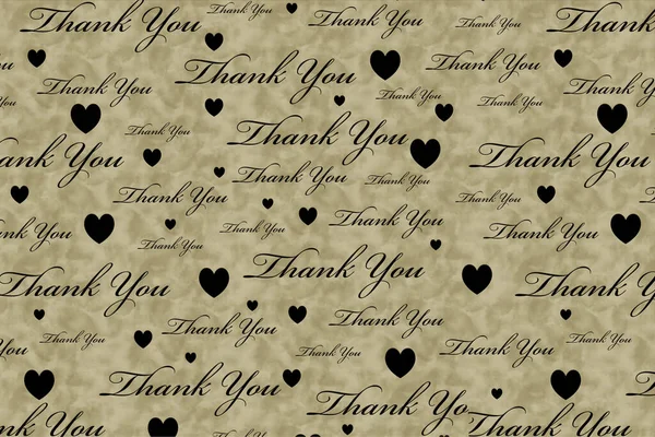 Thank You Greeting Background Customer Message — Stock Photo, Image