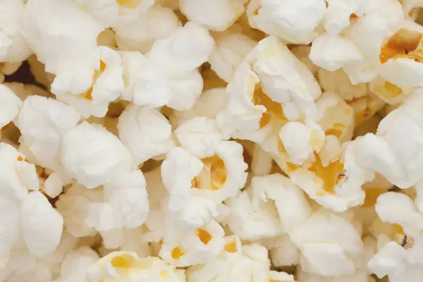 Popcorn Salty Healthy Snack Background — Stock Photo, Image