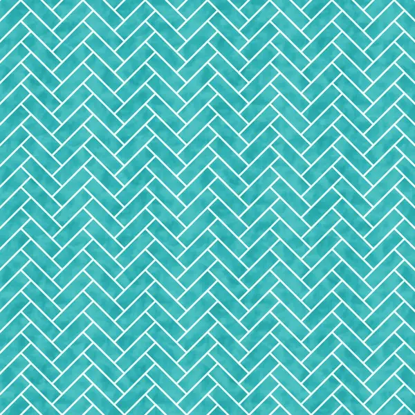 Retro Teal Herringbone Abstract Repeat Seamless Background Vintage Message — Stock Photo, Image