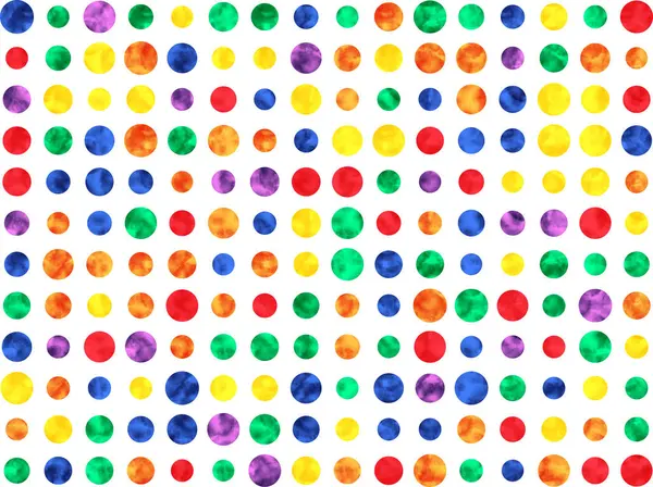 Getextureerde Regenboog Lgbt Polka Dot Abstracte Achtergrond Stockfoto