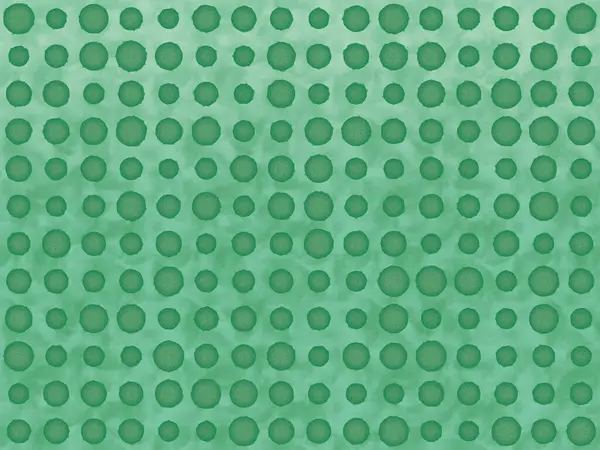 Teksturowane Zielone Polka Kropka Abstrakcyjne Tło Dla Vintage Wiadomość Zdjęcie Stockowe