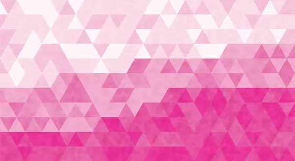テクスチャされたピンクの三角形の抽象的な背景 ストック写真