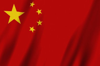 Çin ya da vatanseverlik mesajınız için Çin bayrağı geçmişi